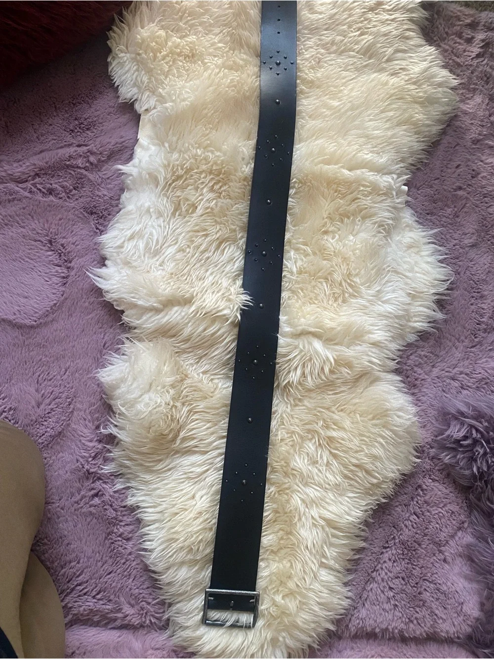 Frye leather belt